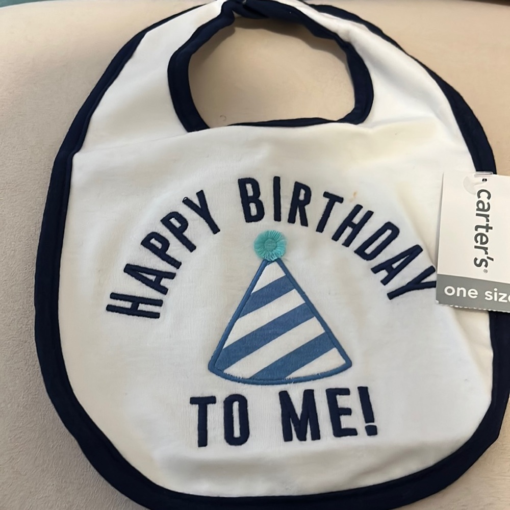 Happy Birthday Bib